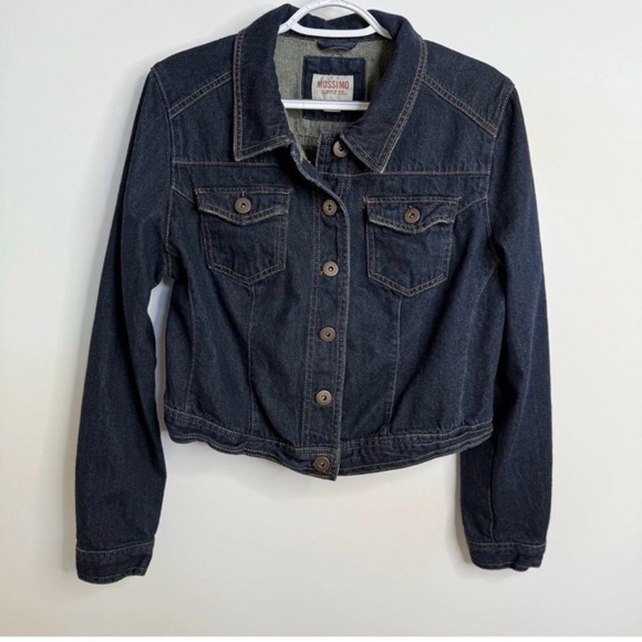 Mossimo Supply Co. Jackets & Blazers - Mossimo Supply Co. Indigo Cropped Denim Jacket